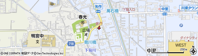 神奈川県小田原市矢作127周辺の地図