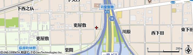 愛知県一宮市大和町苅安賀更屋敷47周辺の地図