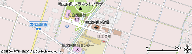 岐阜県輪之内町（安八郡）周辺の地図