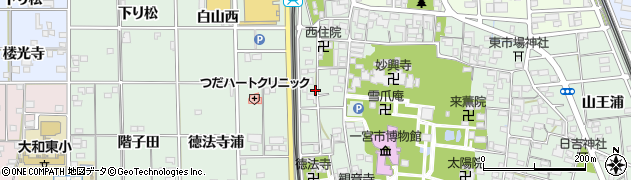 愛知県一宮市大和町妙興寺耕雲西周辺の地図