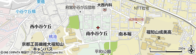 京都府福知山市南小谷ケ丘周辺の地図
