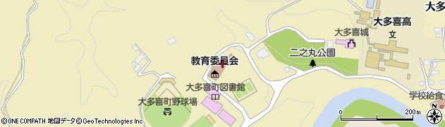 大多喜町立中央公民館周辺の地図