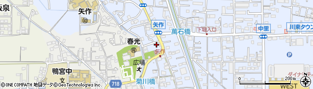 神奈川県小田原市矢作139周辺の地図