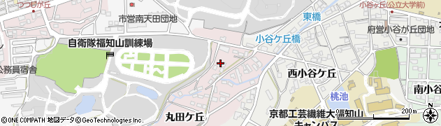 京都府福知山市丸田ケ丘周辺の地図
