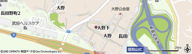 京都府福知山市大野下2764周辺の地図
