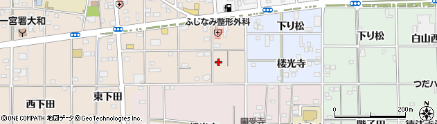 愛知県一宮市大和町苅安賀山王91周辺の地図