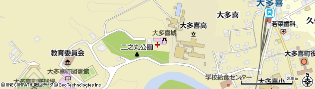 千葉県大多喜町（夷隅郡）大多喜周辺の地図