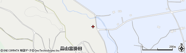 岡山県真庭市蒜山富掛田567周辺の地図