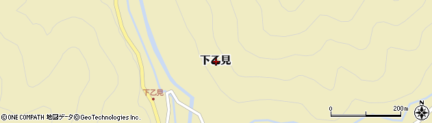 京都府船井郡京丹波町下乙見周辺の地図
