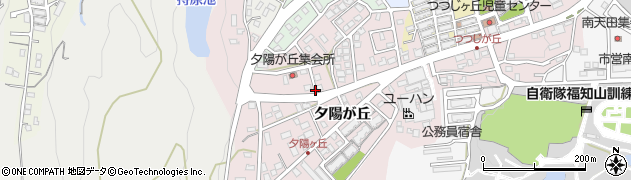 京都府福知山市天田（夕陽が丘）周辺の地図