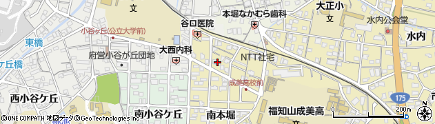 京都府福知山市南本堀1279周辺の地図