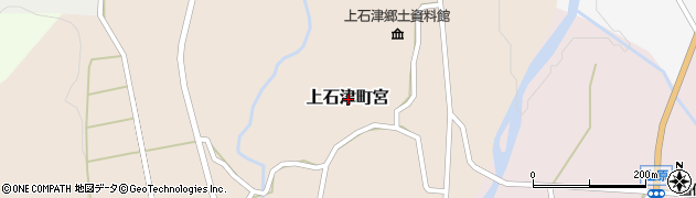 岐阜県大垣市上石津町宮周辺の地図