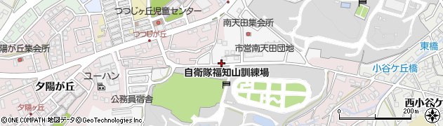 京都府福知山市南天田町周辺の地図