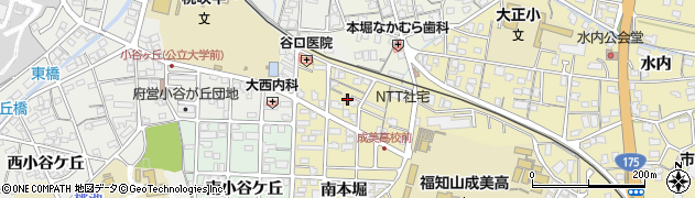 京都府福知山市南本堀1271周辺の地図