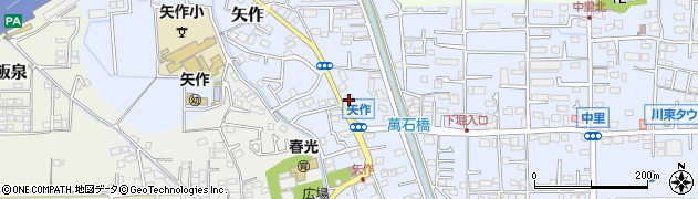 神奈川県小田原市矢作153周辺の地図