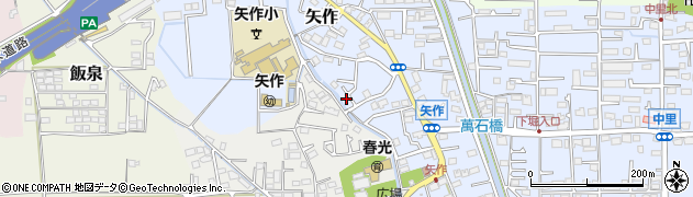 神奈川県小田原市矢作206周辺の地図