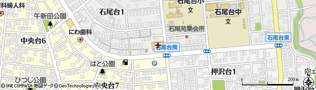 ナフコ石尾台店周辺の地図