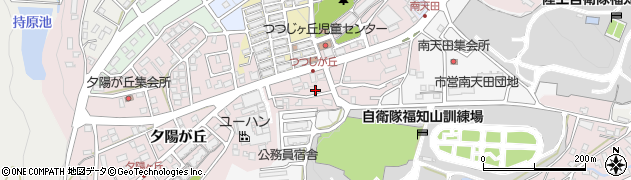 京都府福知山市天田旭が丘周辺の地図