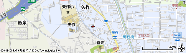 神奈川県小田原市矢作204周辺の地図