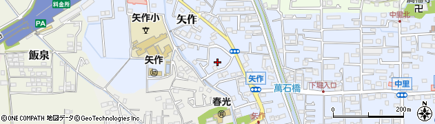 神奈川県小田原市矢作202周辺の地図