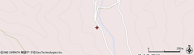 京都府南丹市美山町三埜（欠土）周辺の地図