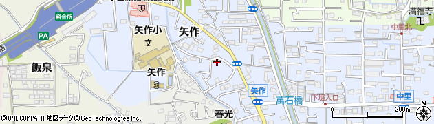 神奈川県小田原市矢作199周辺の地図