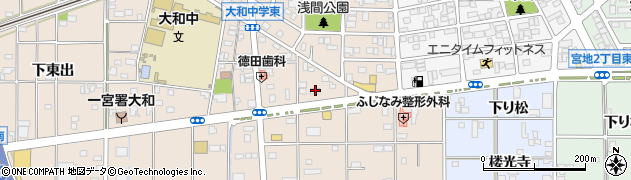 愛知県一宮市大和町苅安賀山王30周辺の地図