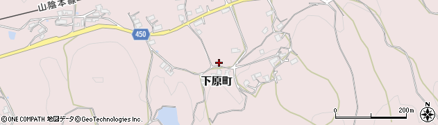 京都府綾部市下原町（念五郎谷）周辺の地図