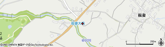 静岡県御殿場市板妻418周辺の地図