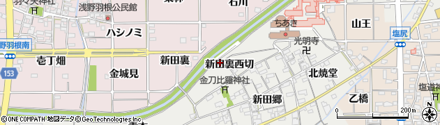 愛知県一宮市丹陽町重吉（新田裏西切）周辺の地図