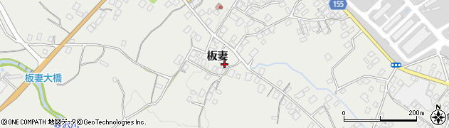 静岡県御殿場市板妻312周辺の地図