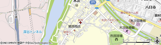 新市周辺の地図