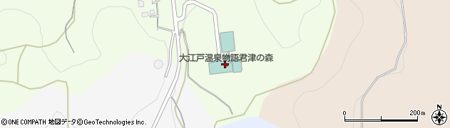大江戸温泉物語　君津の森周辺の地図