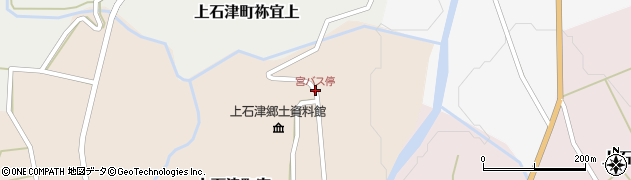 宮バス停周辺の地図