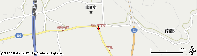 睦合小学校周辺の地図