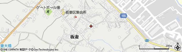静岡県御殿場市板妻193周辺の地図