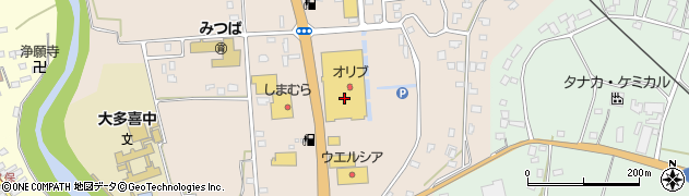 オリブ・レストラン街周辺の地図