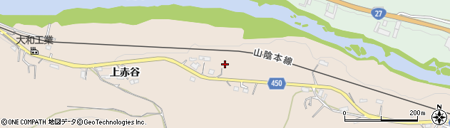 京都府綾部市野田町周辺の地図