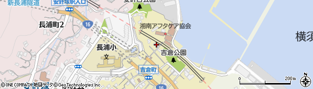 横須賀市消防局　横須賀市消防団第５分団周辺の地図