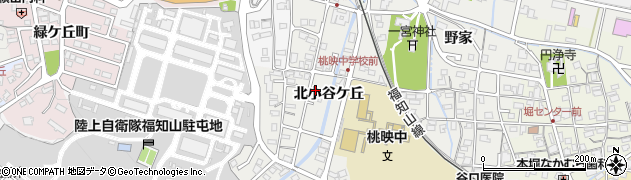 京都府福知山市北小谷ケ丘周辺の地図
