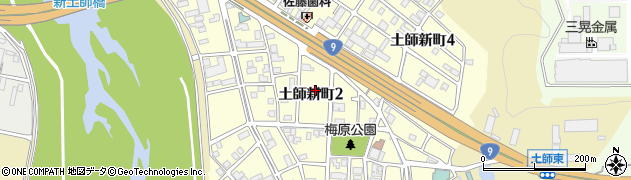 京都府福知山市土師新町周辺の地図