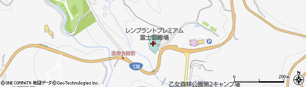 静岡県御殿場市深沢2571周辺の地図