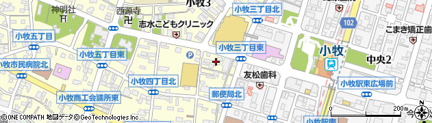 桜井美容院周辺の地図