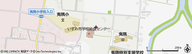 千葉県いすみ市今関周辺の地図
