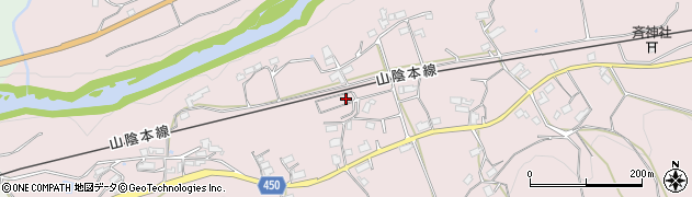京都府綾部市下原町野毛周辺の地図