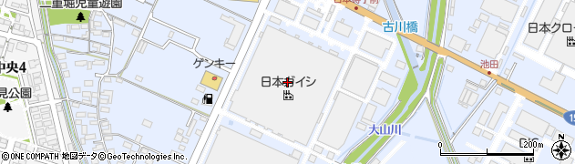 日本ガイシ株式会社小牧事業所　エヌジーケイ・ビルサービス株式会社業務課周辺の地図