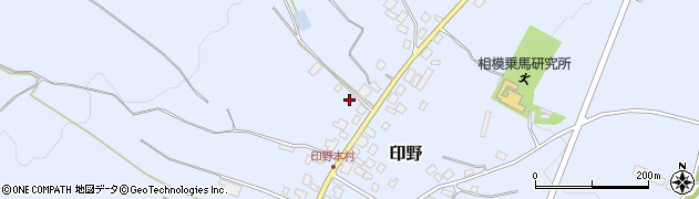 静岡県御殿場市印野875周辺の地図