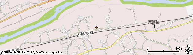 京都府綾部市下原町（五反田）周辺の地図