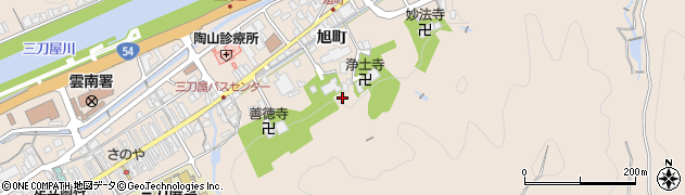 島根県雲南市三刀屋町三刀屋周辺の地図