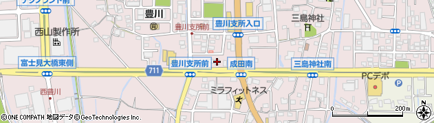 さがみ信用金庫豊川支店周辺の地図